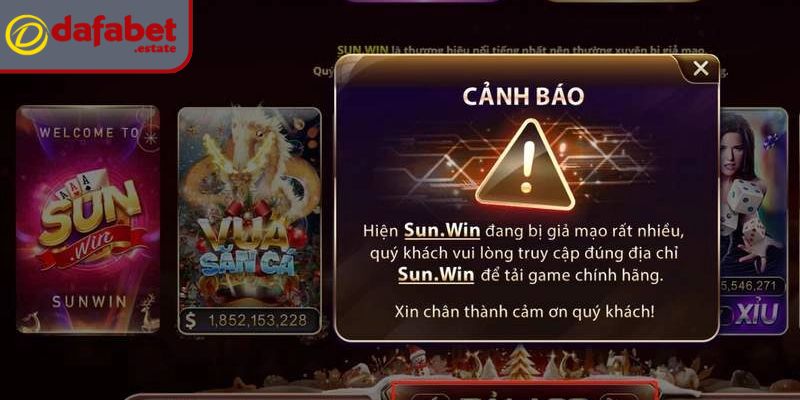 Cổng Sunwin Giả Xuất Hiện Nhiều, Người Chơi Cần Biết 2 Lý do nhiều hội viên mới dễ mắc bẫy cổng Sunwin giả